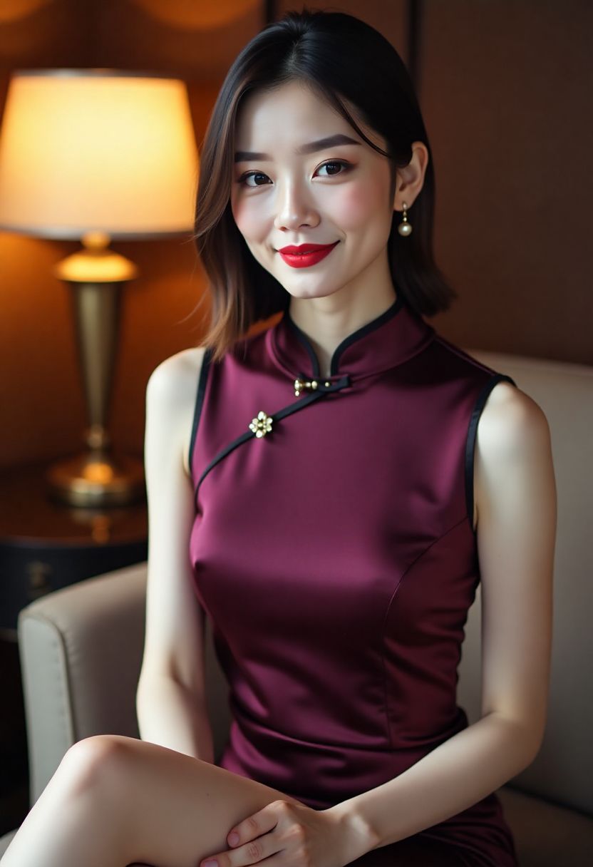 王家卫美学旗袍